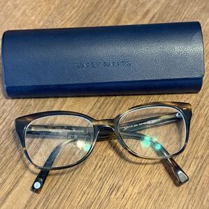 Warby Parker Collis 256 Eyeglasses FRAME Tortoiseshell 54 -Includes Case + Cloth